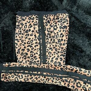 DKNY Leopard Print Fabric